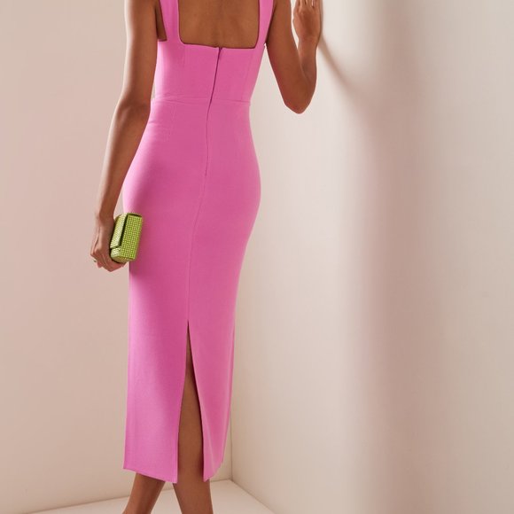 Alex Perry Spencer Stretch Crepe Midi Dress (sold out online!) - Picture 1 of 5